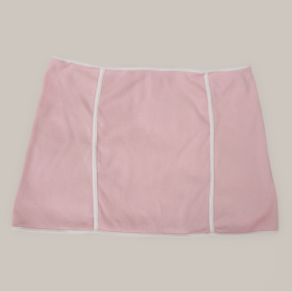 Light pink room service Mini Skirt